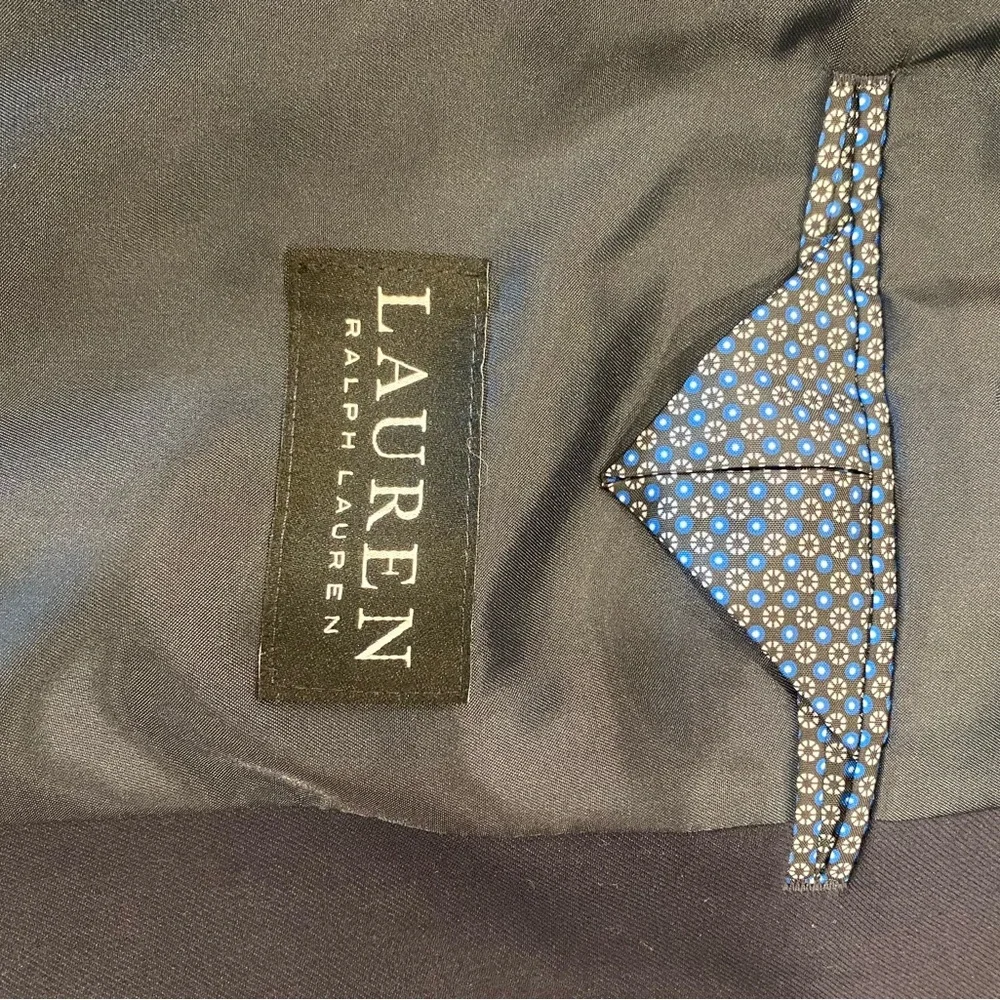 Ralph Lauren Navy Blazer with Gold Buttons